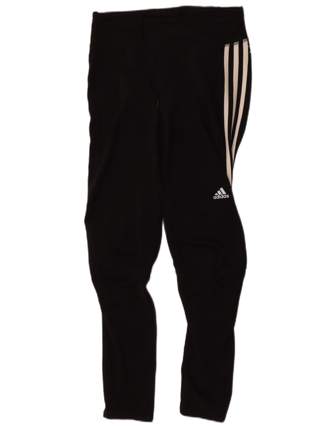 Adidas Damen Response Leggings UK 10 Small Schwarz Polyester Sport