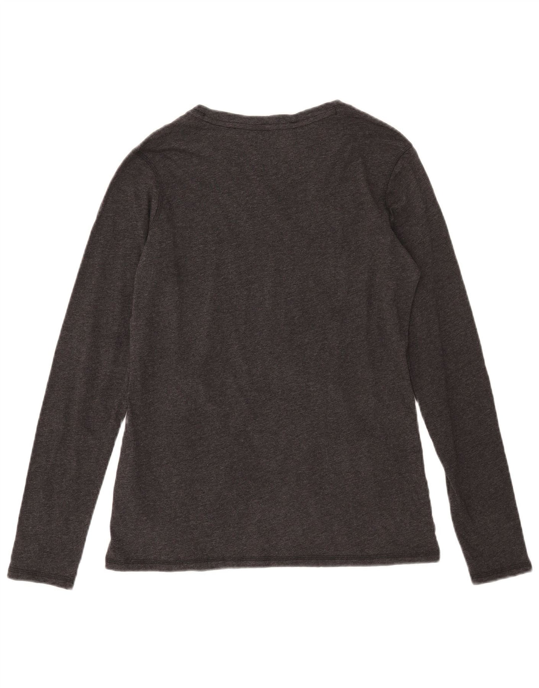 Carhartt Womens Graphic Top Langarm US 4/6 Small Graue Baumwolle