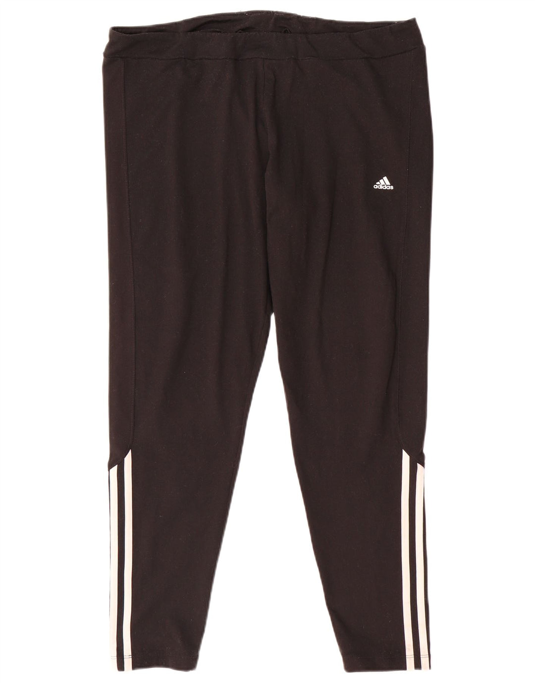 Adidas Damen Climalite Leggings UK 20/22 XL Schwarz Polyester
