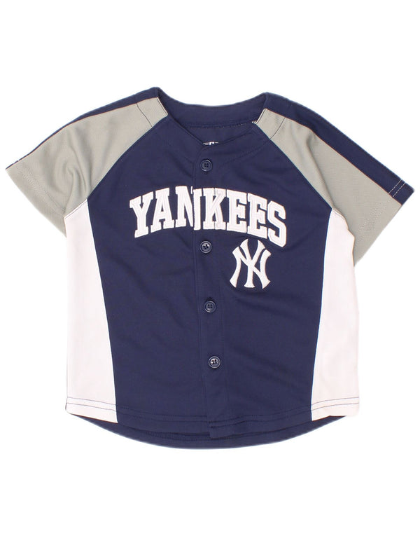 Genuine Merchandise Baby Boys Yankees Jersey Top 18-24 Months Navy Blue