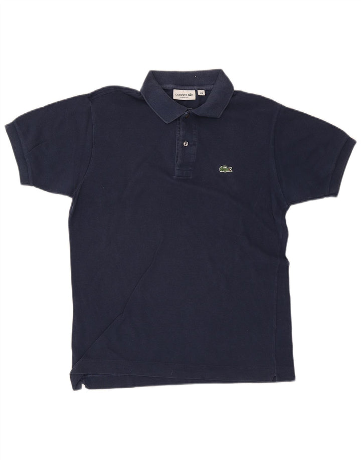 Lacoste Herren-Poloshirt mit klassischer Passform, Größe 4, mittelgroß, Marineblau