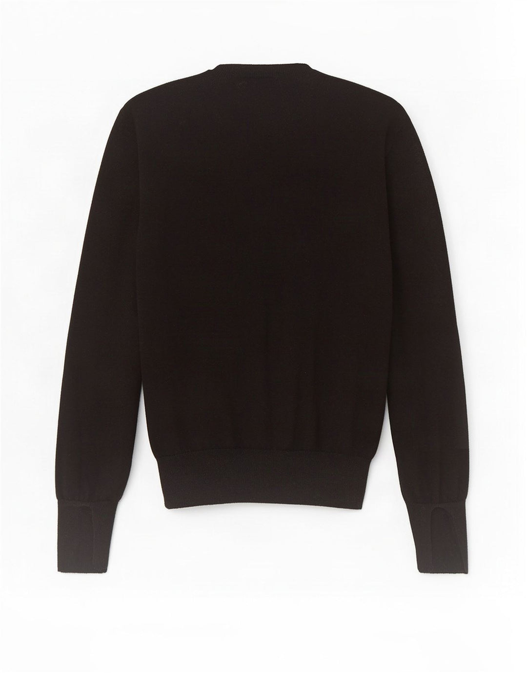 Zara Damen Crop Crew Neck Pullover Pullover UK 12 Medium Schwarz