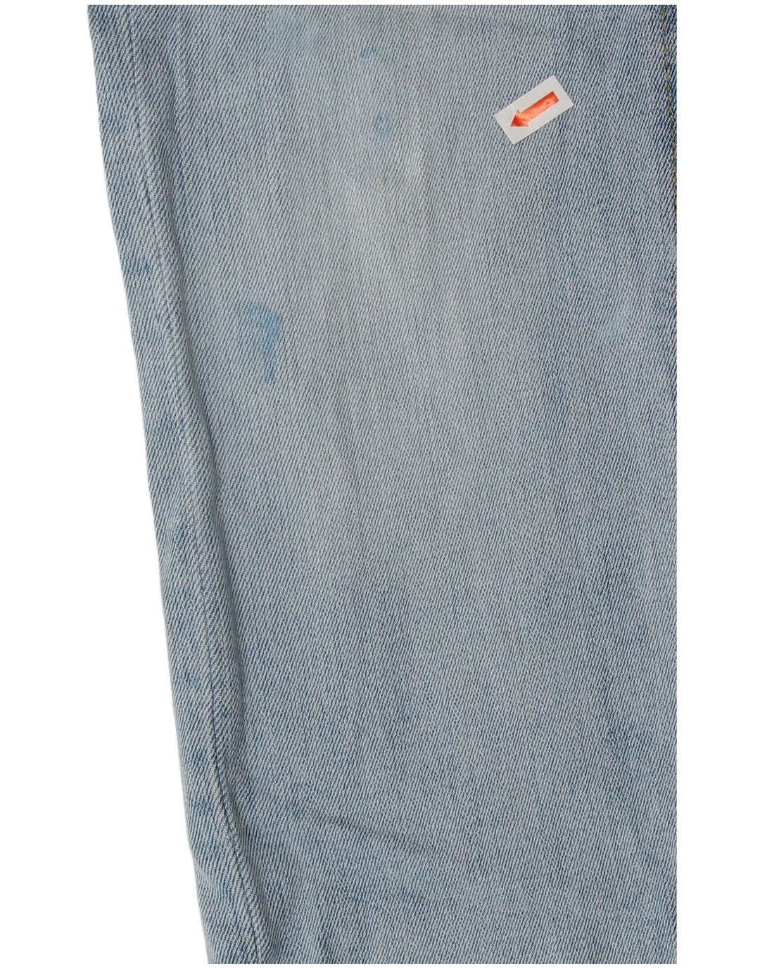 Zara Damen Distressed-Cropped-Jeans EU 40 Medium W30 L25 Blaue Baumwolle