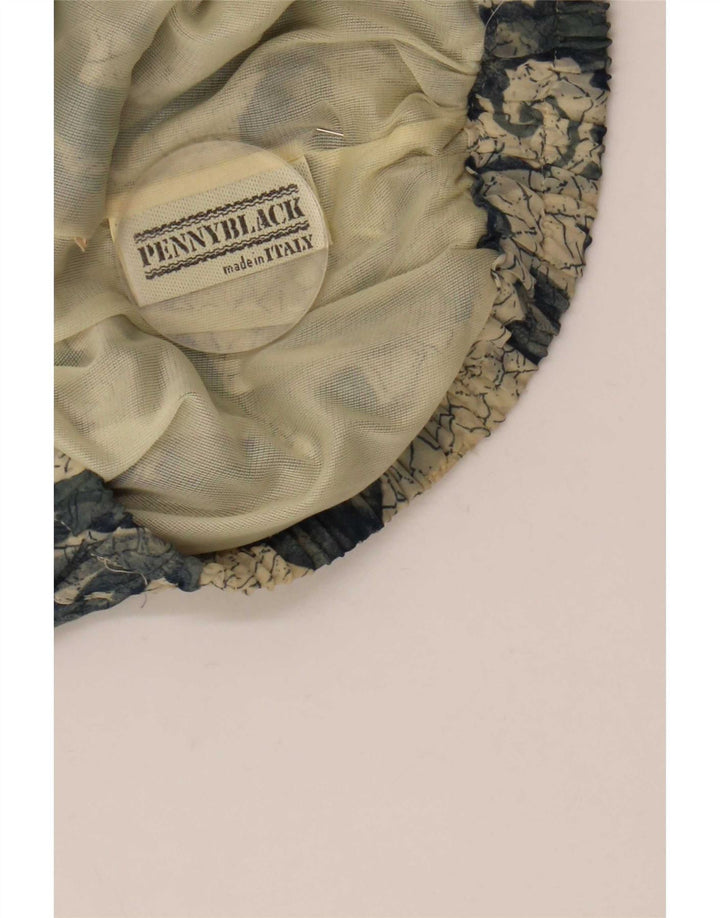 Penny Black Damen-Faltenrock W30 Mittelbeige mit Blumenmuster