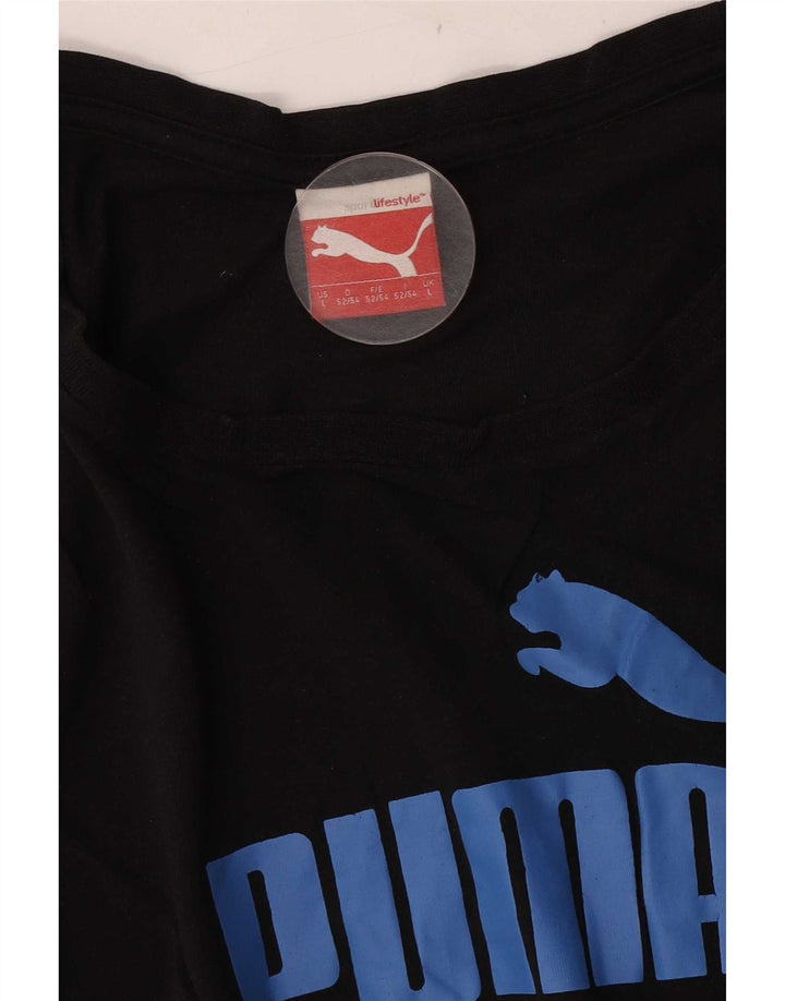Nike Herren T-Shirt Top Large Schwarz