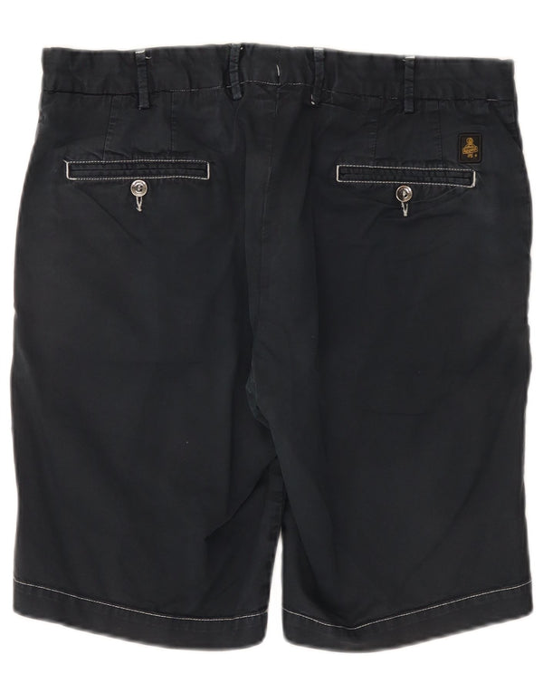 Refrigiwear Herren Chinoshorts IT 50 Large W34 Marineblaue Baumwolle