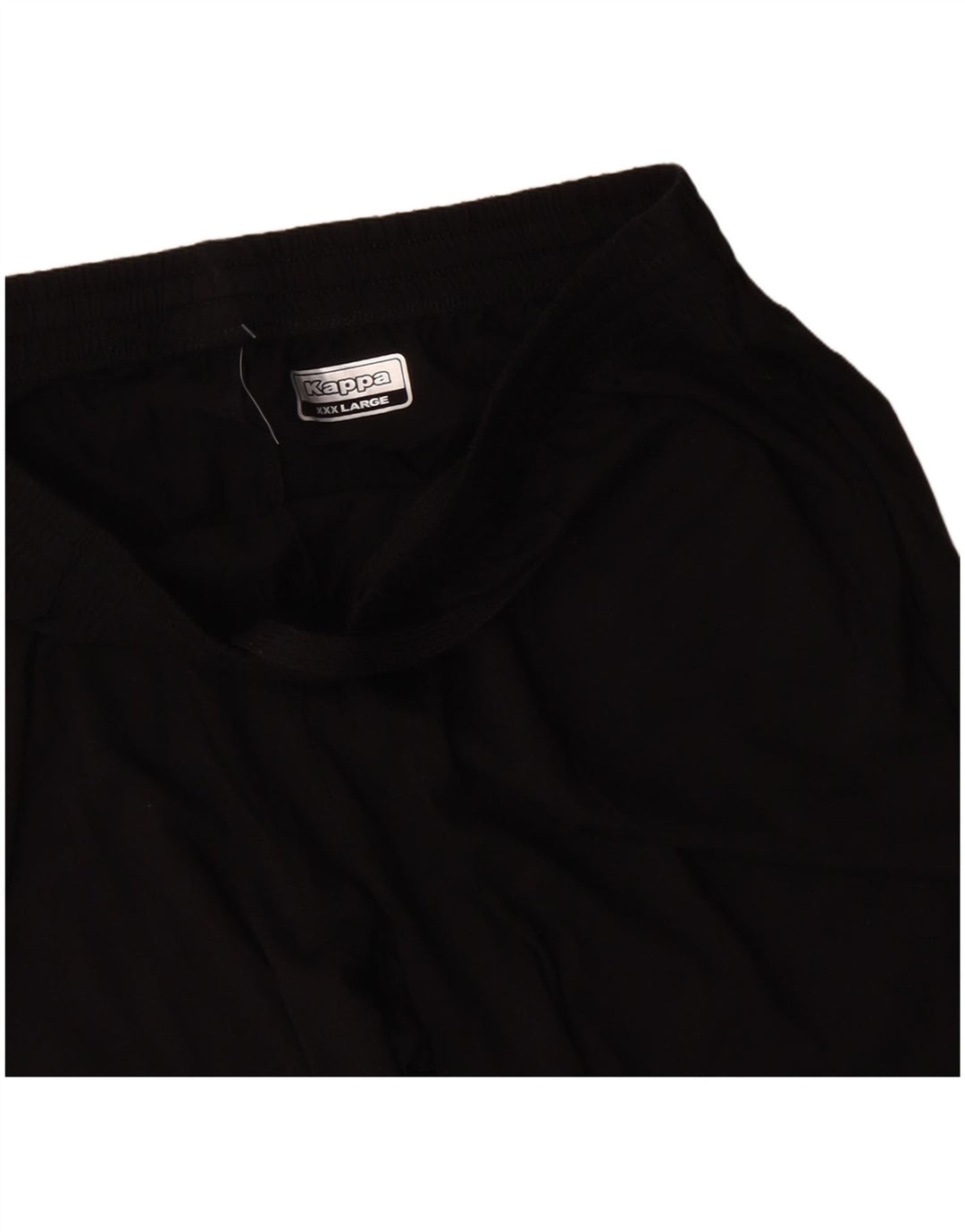 Kappa Herren Sportshorts 3XL Schwarz Baumwolle