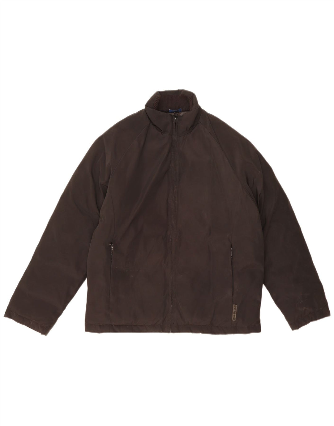 Oasis Herren Wattierte Jacke UK 38 Medium Schwarz Nylon