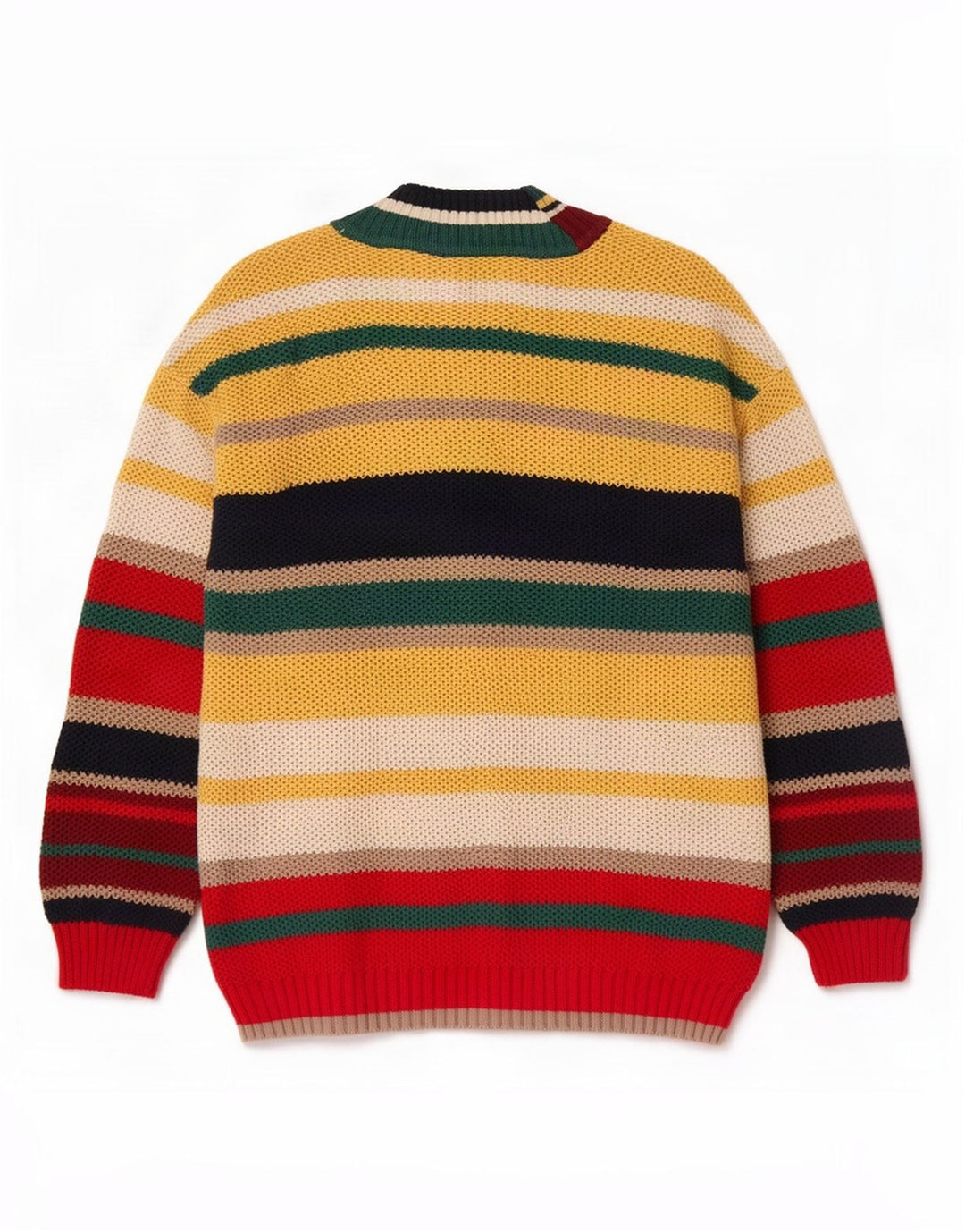 S.Oliver Damen-Pullover mit V-Ausschnitt, EU 40, mittelmehrfarbig gestreift