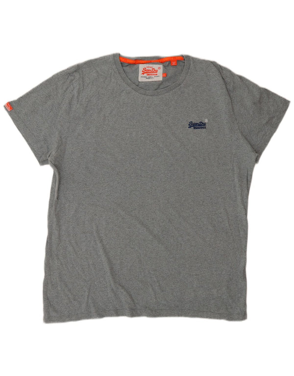 Superdry Herren T-Shirt Top 2XL Grau