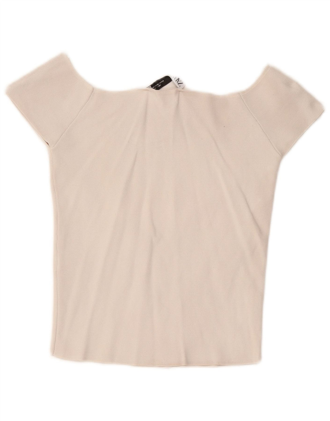 Schulterfreies Top für Damen von Zara, UK 12, Mittelweiß