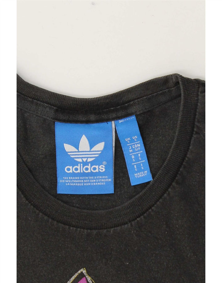 Adidas Herren Grafik T-Shirt Top Small Grau