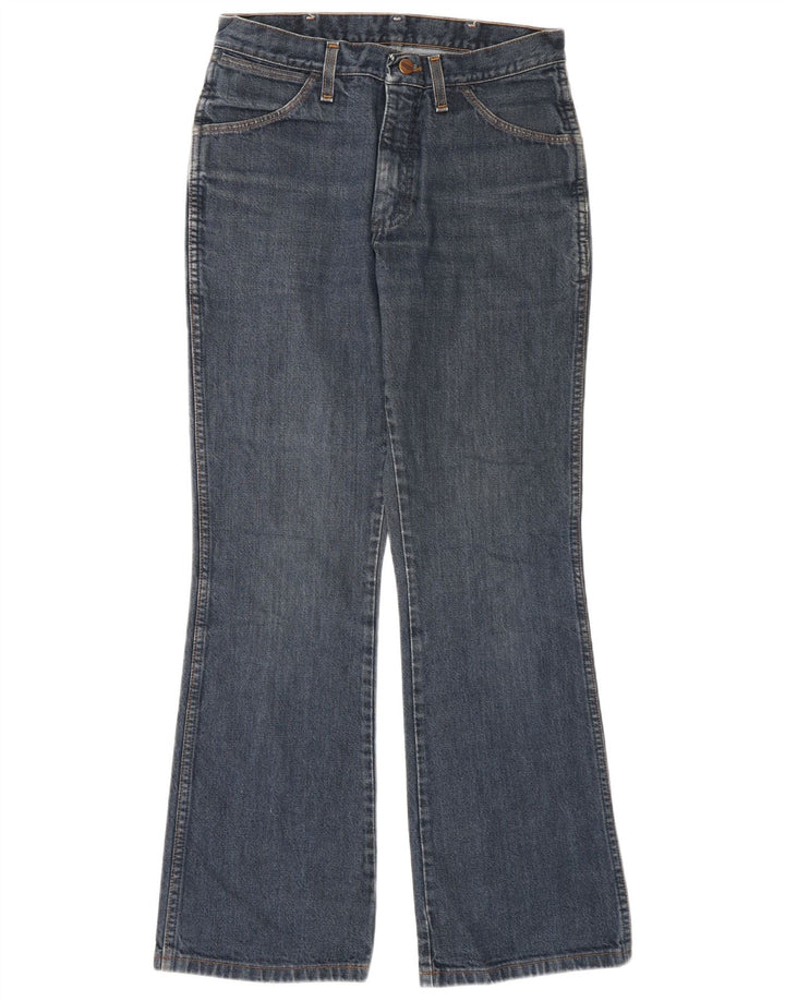 Wrangler Damen Bootcut-Jeans W32 L32 Blaue Baumwolle