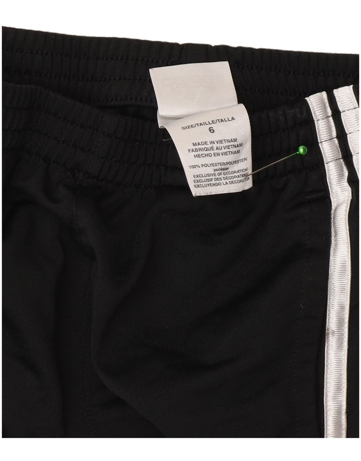 Adidas Trainingshose für Jungen, 5–6 Jahre, schwarzes Polyester