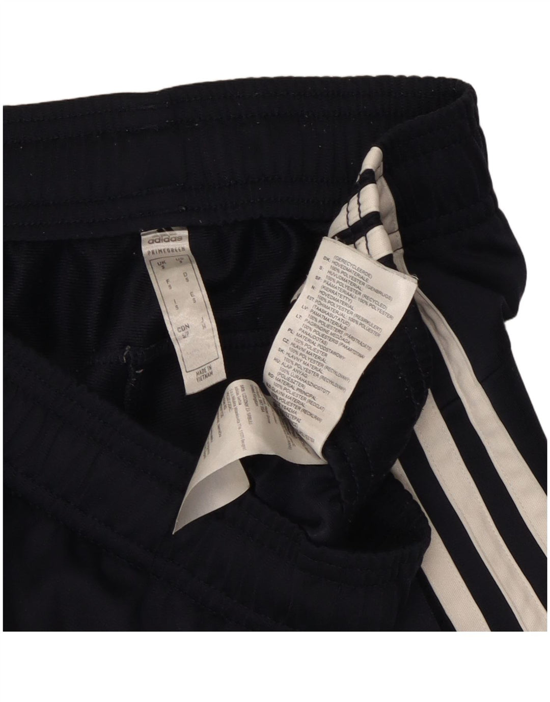Adidas Herren-Trainingshose, klein, marineblau, Polyester
