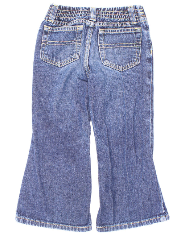 Tommy Hilfiger Schlagjeans für Mädchen, 2–3 Jahre, W20, L14, blaue Baumwolle