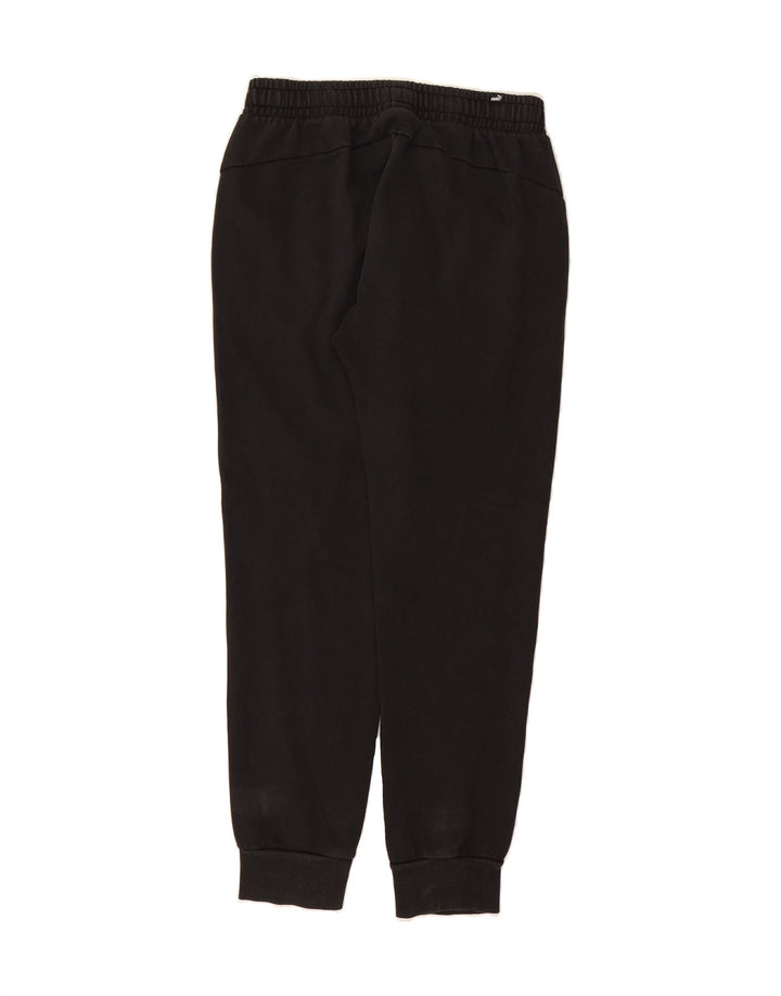 PUMA Mens Tracksuit Trousers Joggers Medium  Black Cotton Vintage Puma and Second-Hand Puma from Messina Hembry 