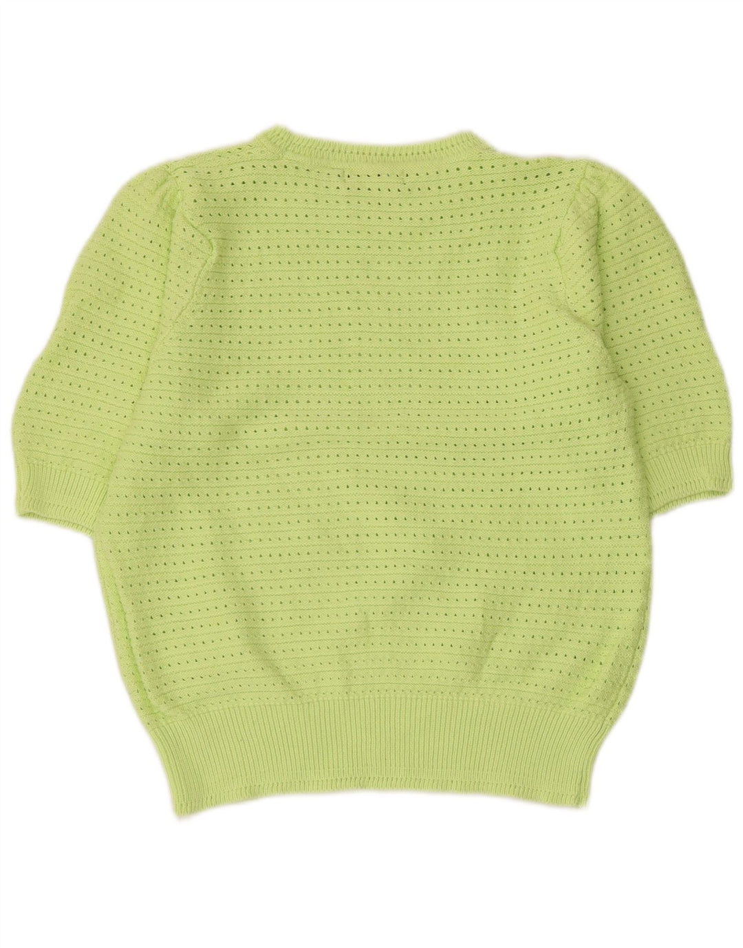 MARKS & SPENCER Damen-Pullover mit Rundhalsausschnitt, Gr. 14, Grün