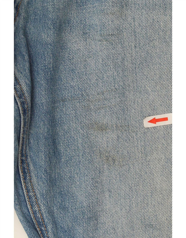 Jack & Jones Herren Distressed Slim Jeans W36 L28 Blaue Baumwolle