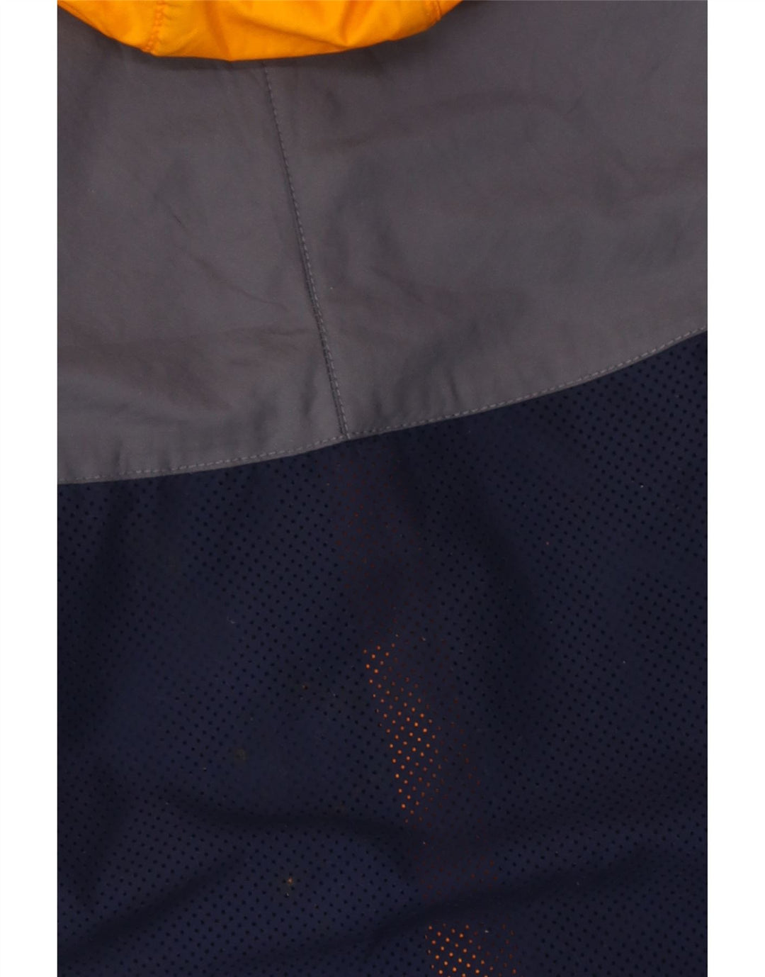 Nike Herren-Lauf-Trainingsanzug mit Kapuze, große Jacke, Marineblau, Farbblock