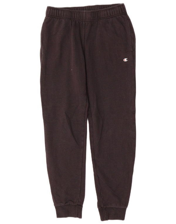 Champion Herren-Trainingshose, Jogginghose, Größe S, Schwarz, Baumwolle