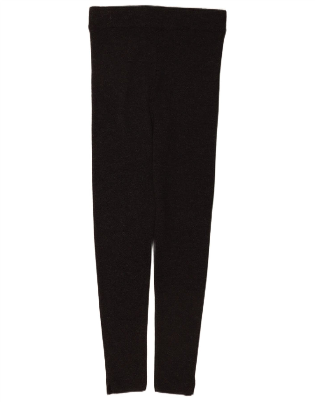 Dolce & Gabbana Damen Leggings IT 42 Mittelgraue Wolle