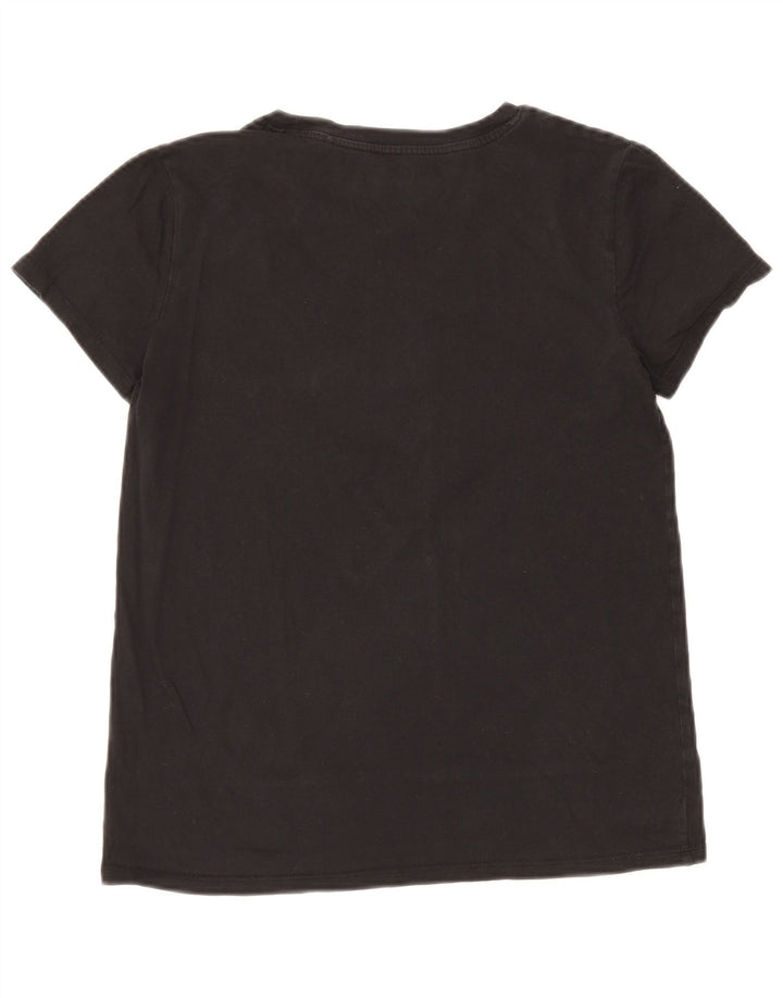 Levi's Damen-T-Shirt mit Grafik, UK 10, Größe S, Schwarz
