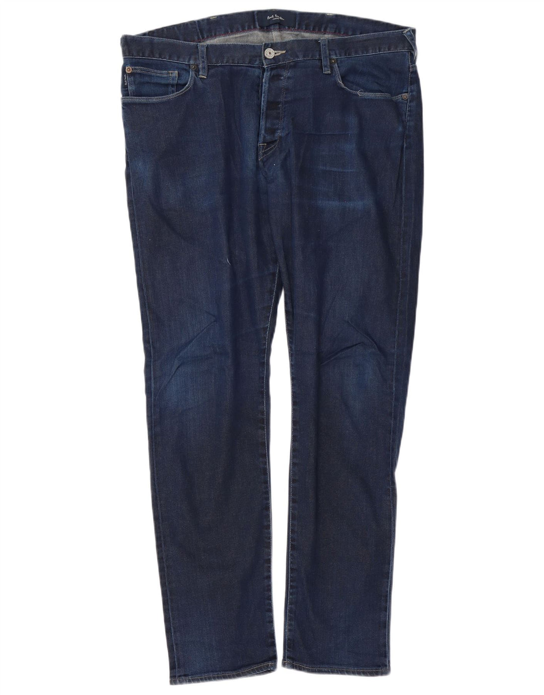 Paul Smith Herren Slim Jeans W36 L30 Marineblaue Baumwolle
