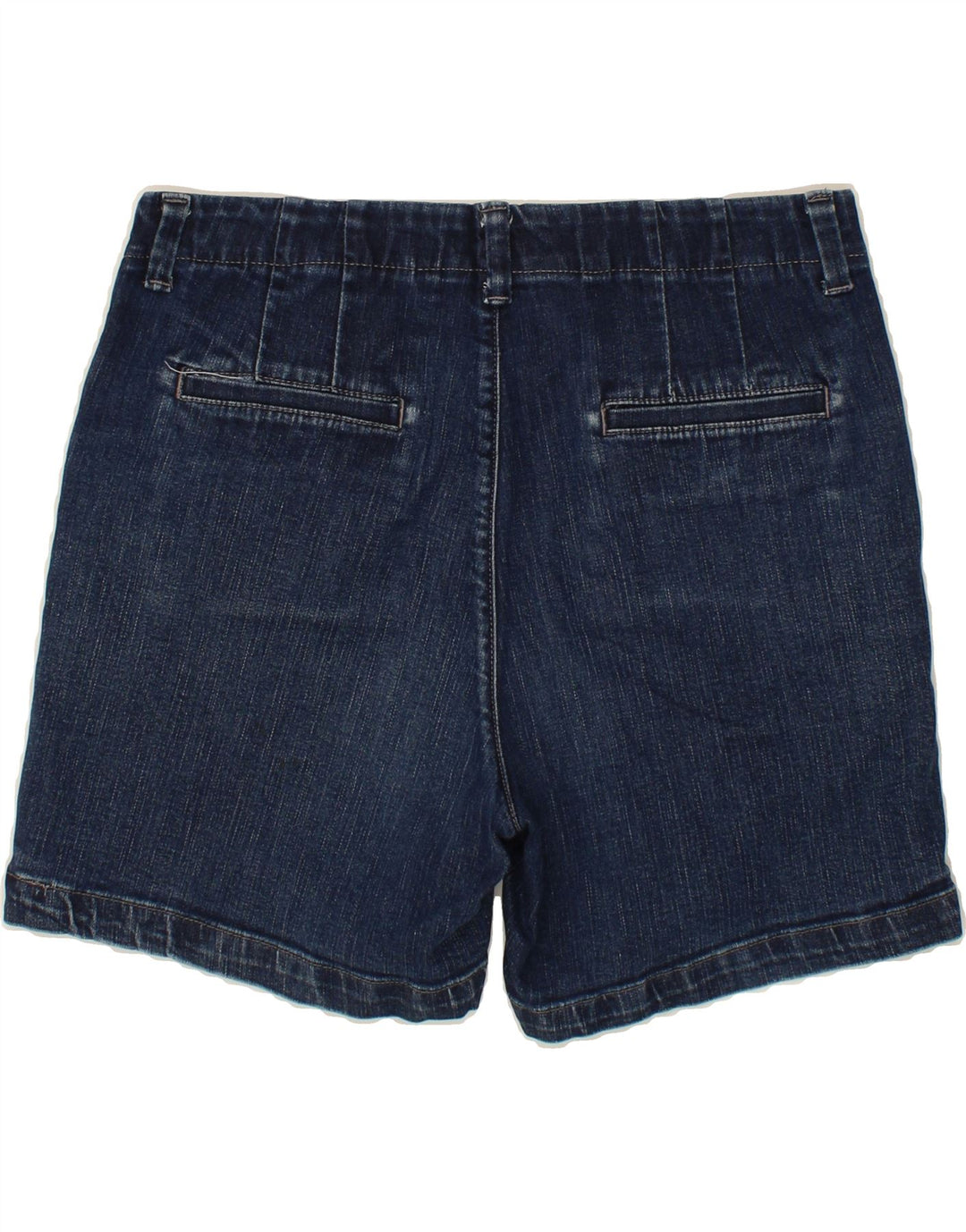 LEE Womens Regular Mid Rise Denim Shorts Size 32 Large Navy Blue Cotton Vintage Lee and Second-Hand Lee from Messina Hembry 