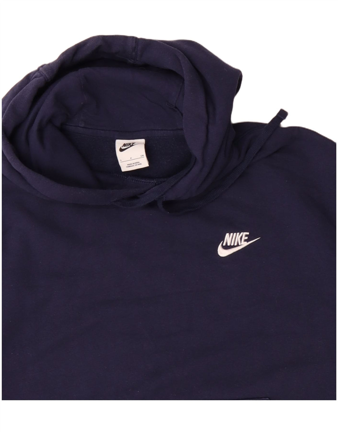 Nike Herren Kapuzenpullover, klein, marineblau, Baumwolle