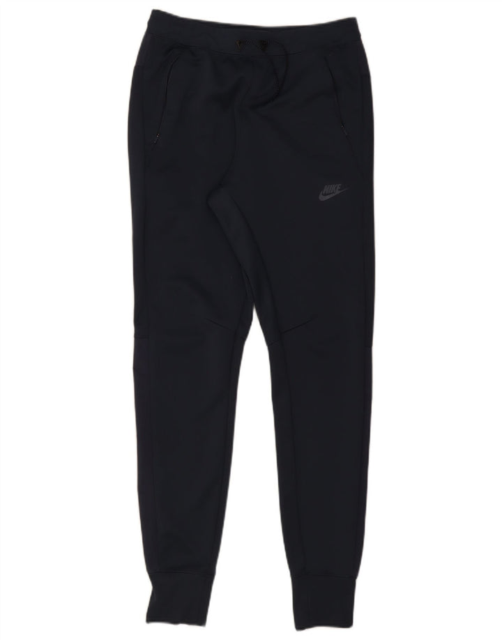 NIKE Herren-Trainingshose, Jogginghose, klein, marineblau, Polyester