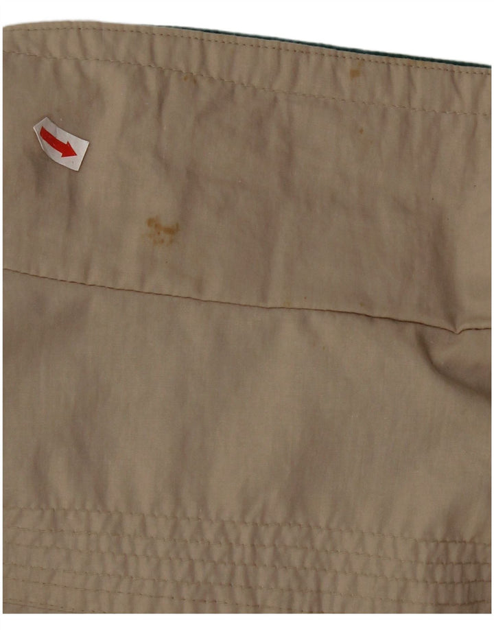 Vintage Herren Bomberjacke IT 52 XL Beige Polyester