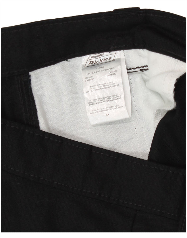 Dickies Herren Cargoshorts W44 2XL Schwarz Baumwolle