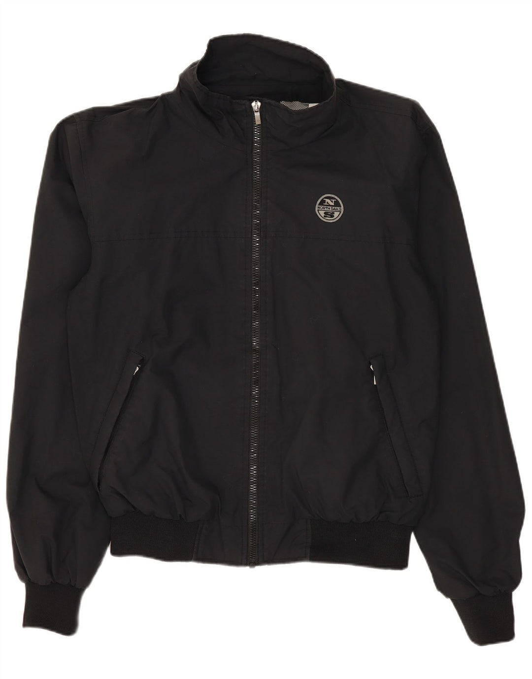 North Sails Herren Bomberjacke UK 36 Small Marineblaues Nylon