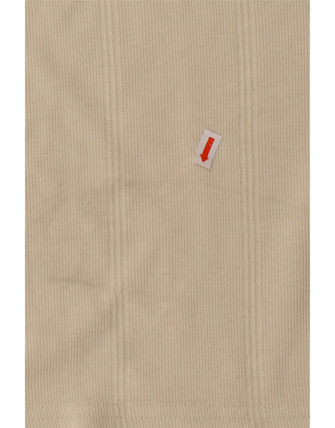 ADIDAS Herren T-Shirt Top UK 40/42 Mittelbeige Baumwolle