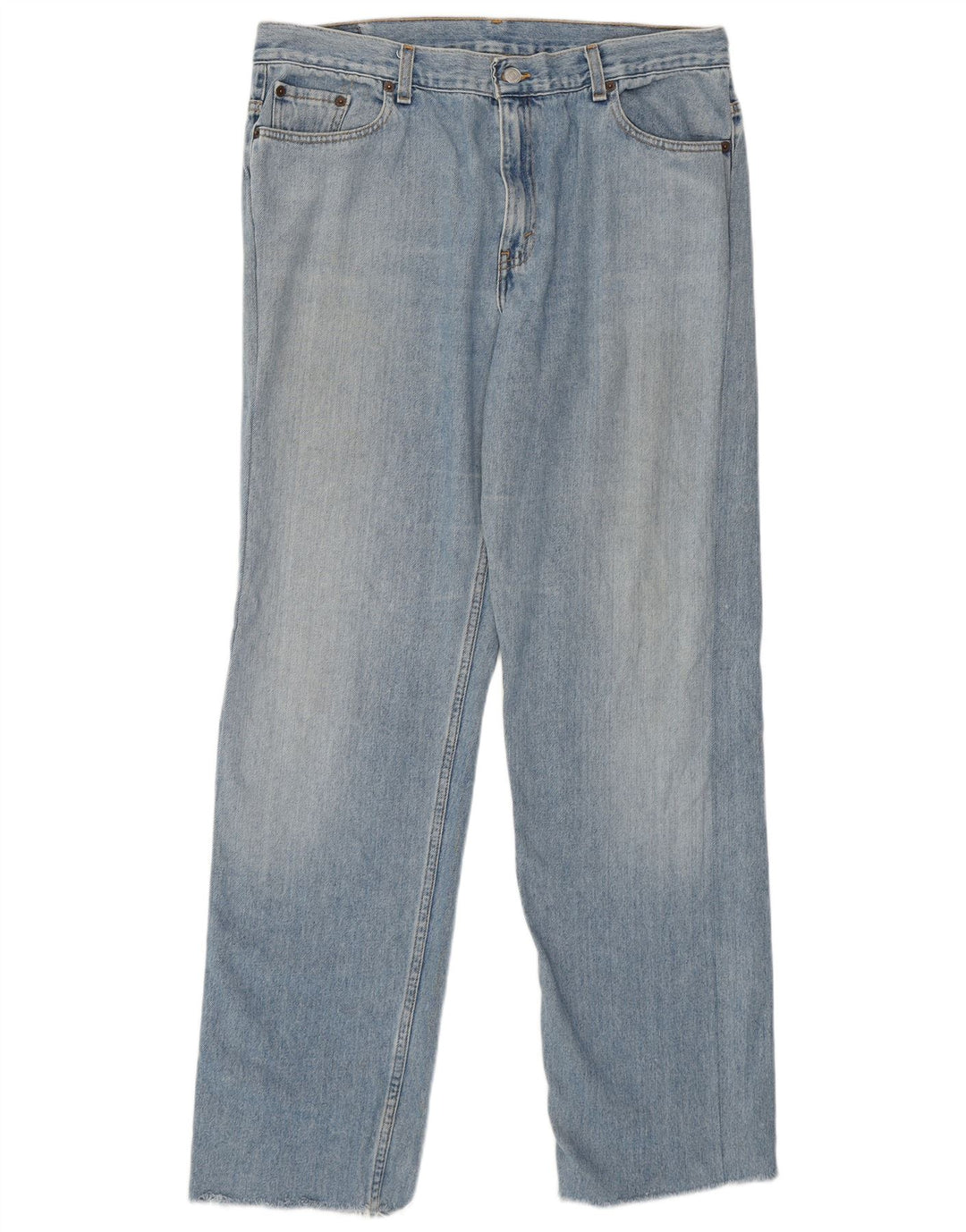 LEVI'S Damen 577 Low Waist Loose Jeans US 16 2XL W38 L33 Blaue Baumwolle