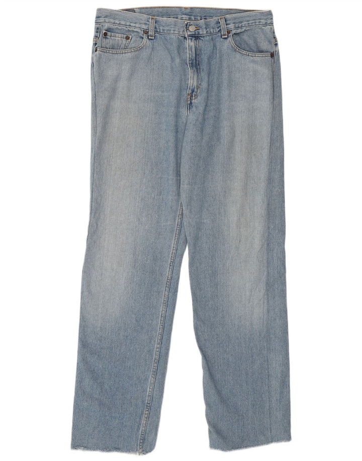 LEVI'S Damen 577 Low Waist Loose Jeans US 16 2XL W38 L33 Blaue Baumwolle