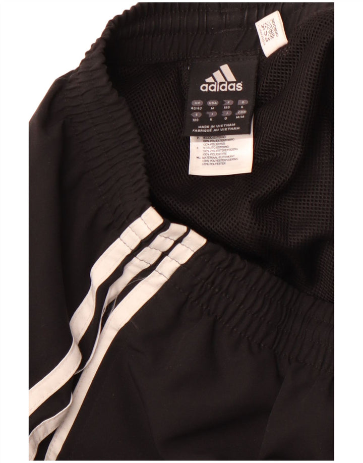 ADIDAS Herren-Trainingshose, Jogginghose, Größe 40/42, Mittelschwarz, Farbblock