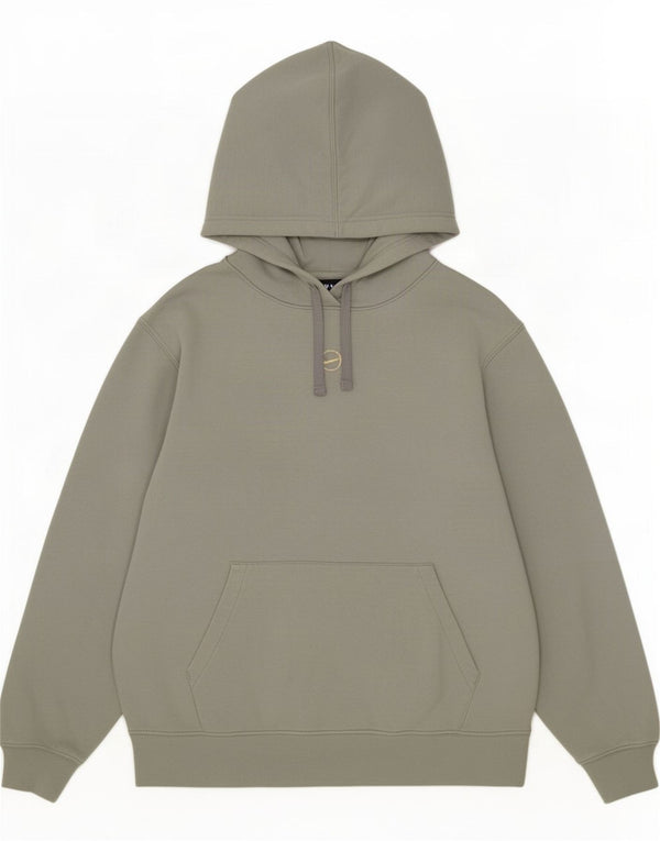 Nike Womens Loose Fit Hoodie Pullover UK 10 Small Grüne Baumwolle
