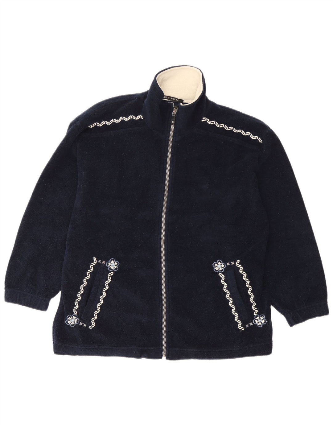 Campagnolo Damen Fleecejacke UK 14 Medium Marineblau