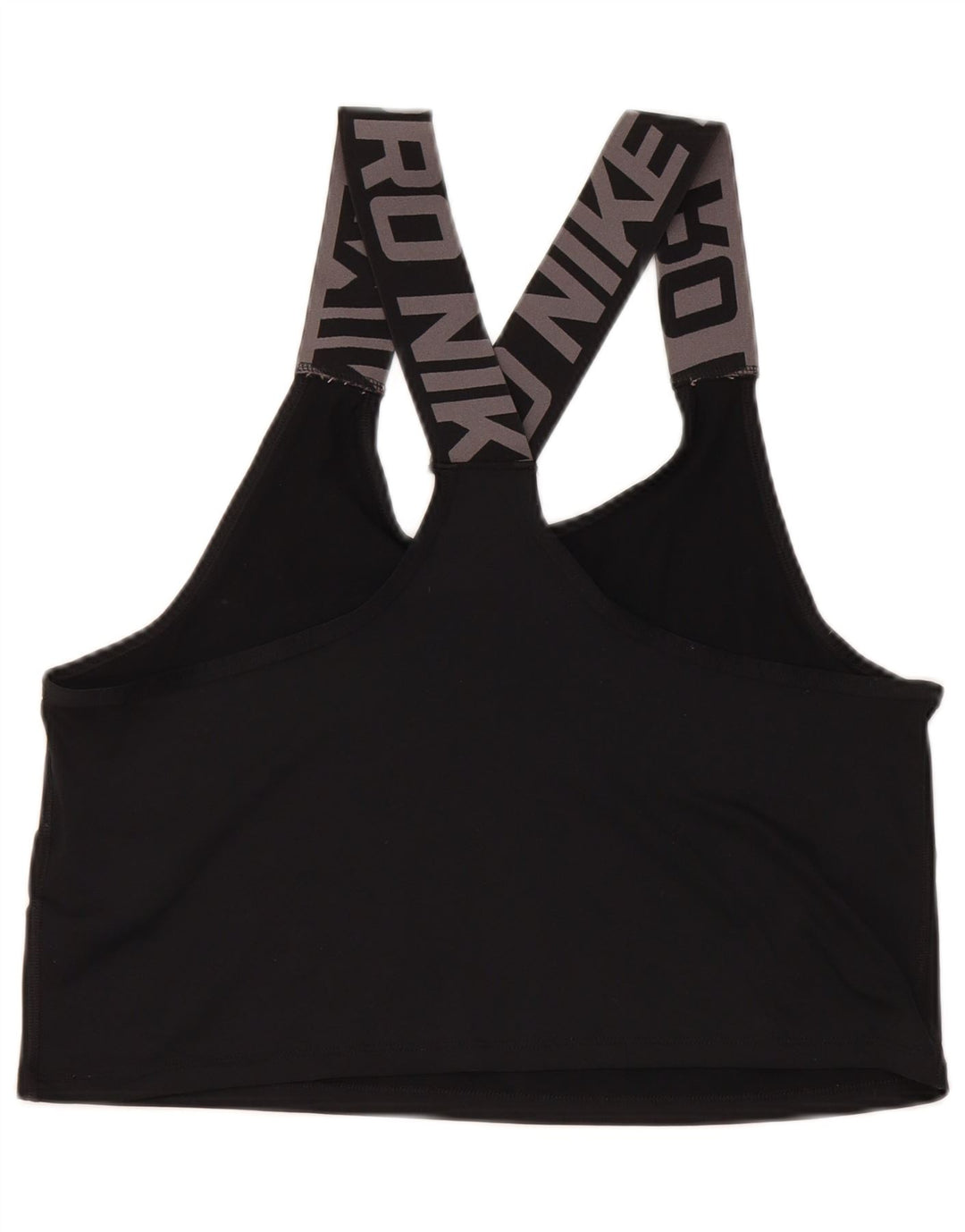 Nike Damen Dri Fit Graphic Sport-BH-Oberteil, Größe S, Schwarz, Polyester