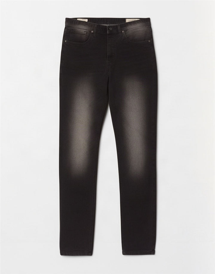 Jack & Jones Herren GLENN Slim Jeans W32 L34 Schwarze Baumwolle