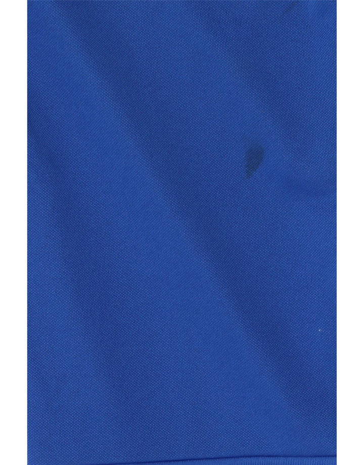 ADIDAS Damen Climalite Trainingshose UK 10 Small Blau Polyester