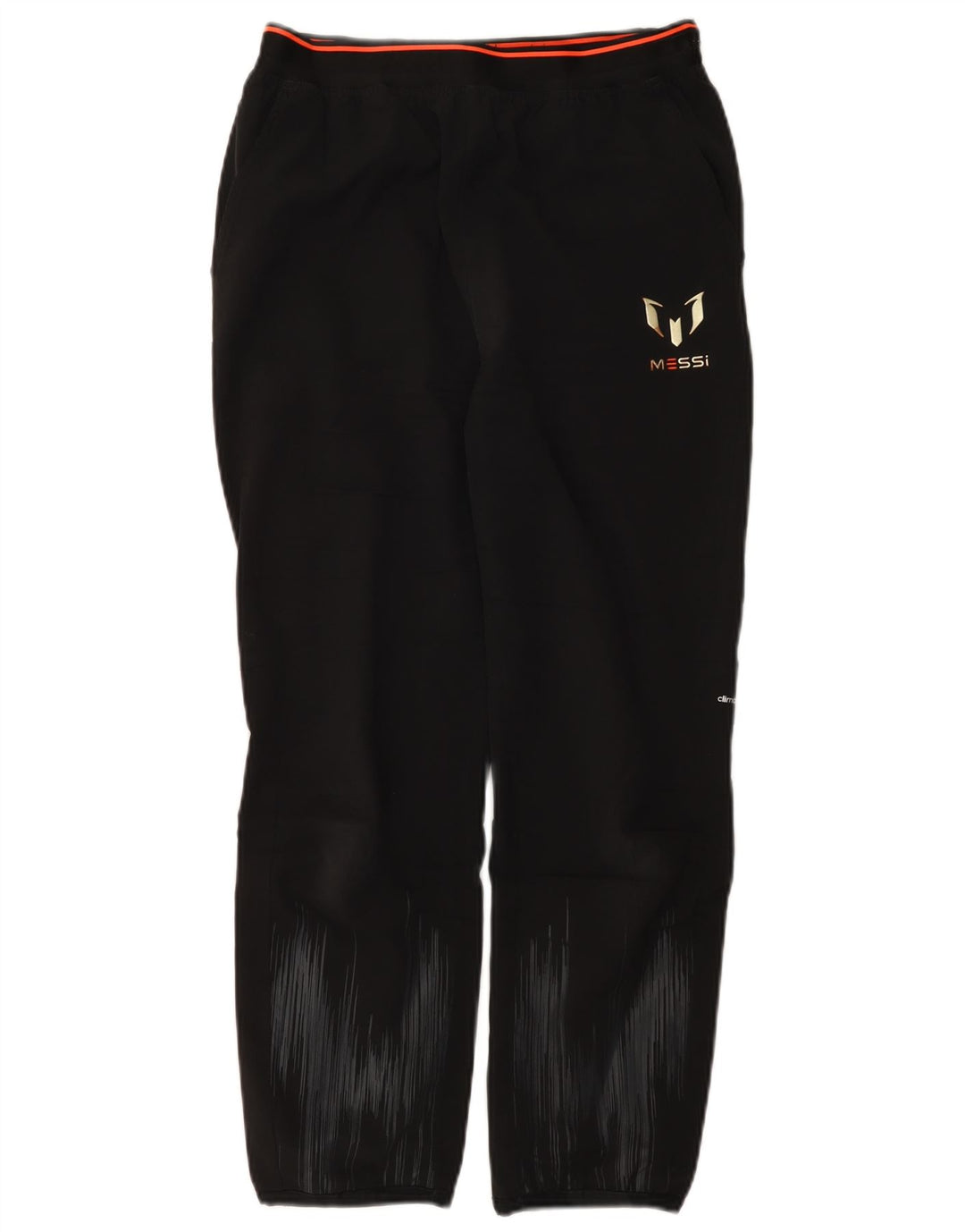 Adidas Jungen MESSI Trainingshose 12–13 Jahre, schwarzes Polyester