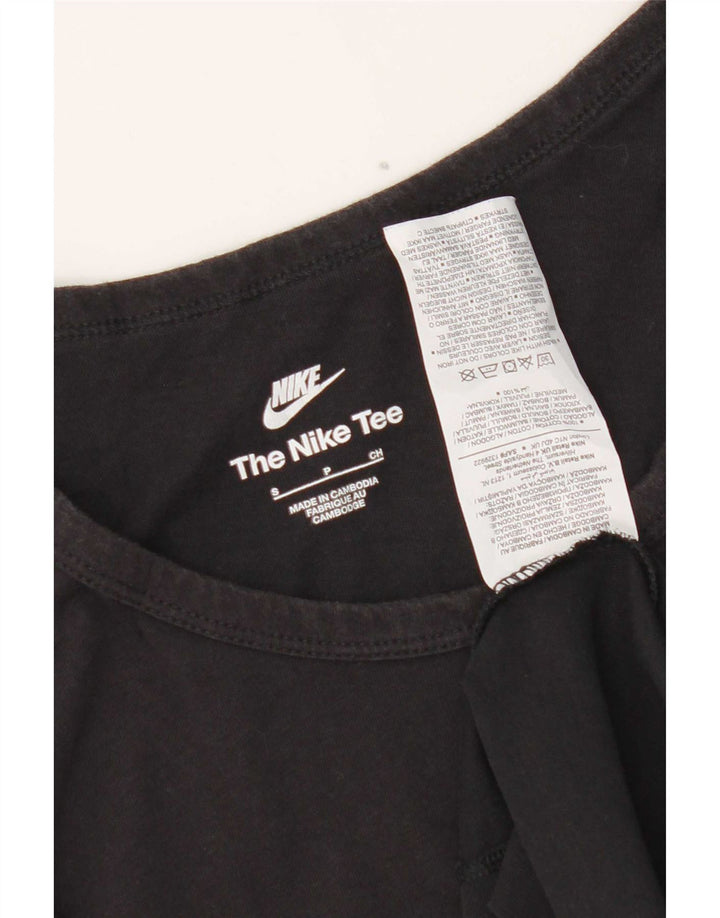 Nike Herren-Weste, Oberteil, Größe S, Schwarz, Baumwolle