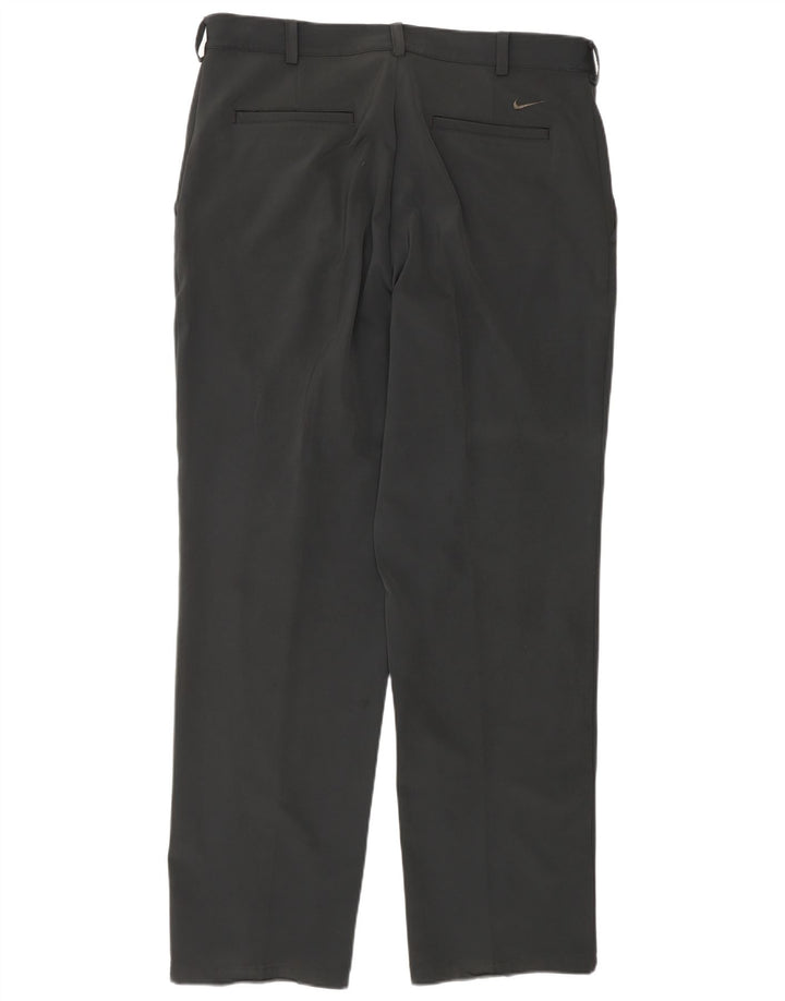 Nike Herren Golf Straight Chino Hose W36 L32 Schwarz Polyester