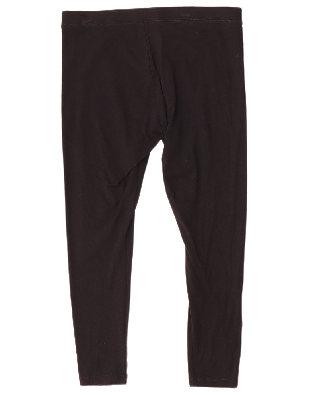 Marks & Spencer Damen Leggings UK 14 Große schwarze Baumwolle