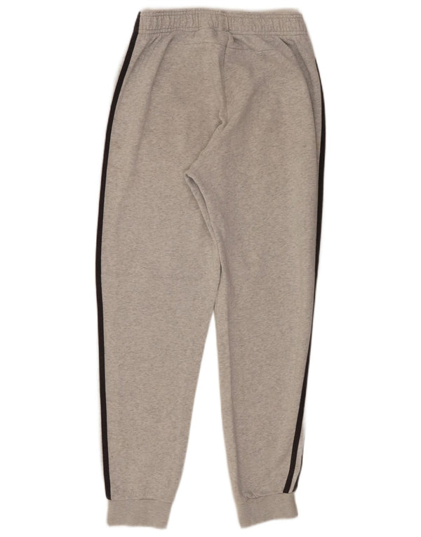 Adidas Jungen-Trainingshose, Jogginghose, 13–14 Jahre, grau gefleckte Baumwolle