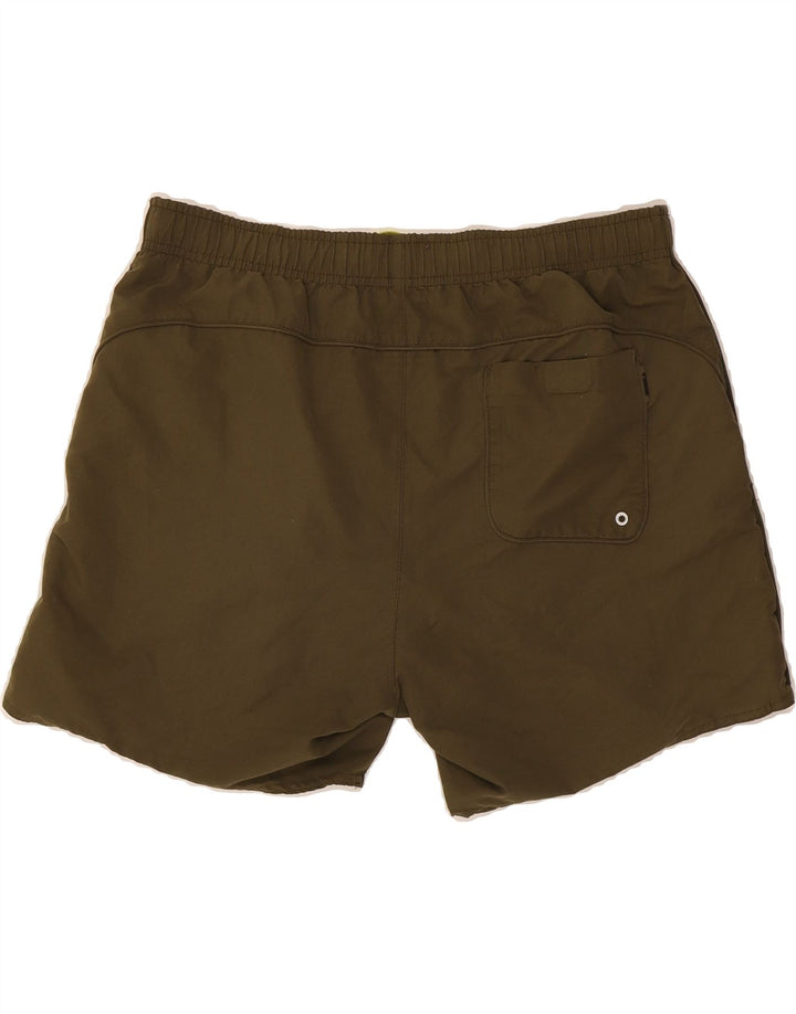 BRUGI Mens Swimming Shorts Large  Khaki Vintage Brugi and Second-Hand Brugi from Messina Hembry 