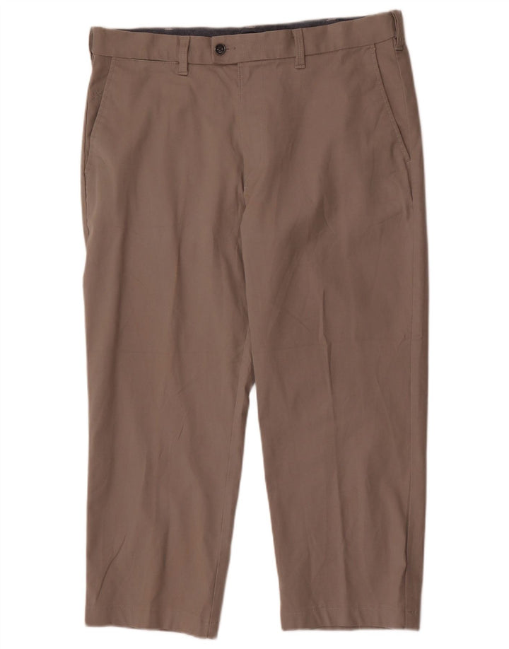 Marks & Spencer Blaue Harbor-Kurzhose für Herren, W38, L25, graue Baumwolle